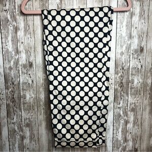 J. Crew Black and White Polka Dot Capris